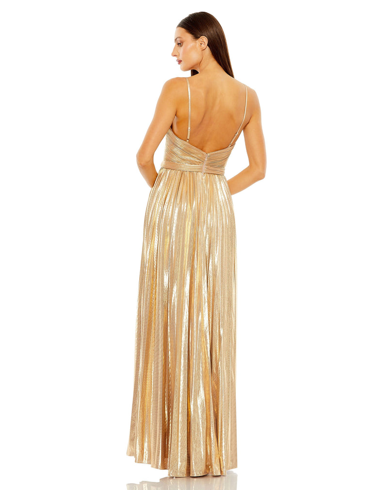 Mac Duggal 27489-Gold-BK
