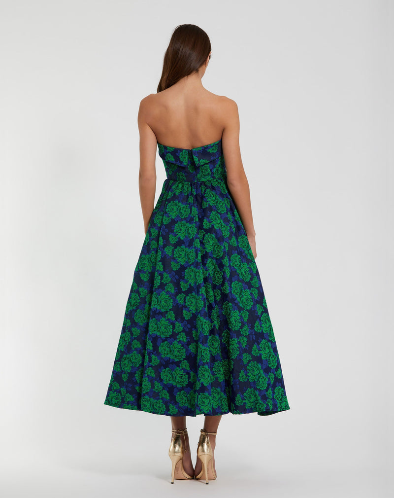Mac Duggal 27594-EmeraldMulti-BK