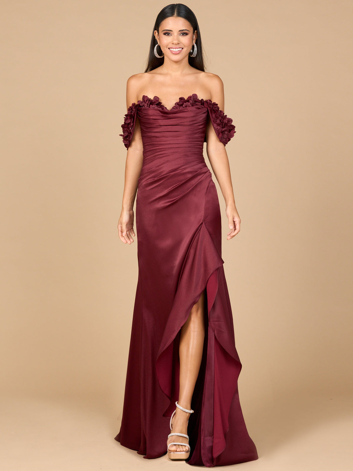 Lara Designs 28916_BURGUNDY_FRONT