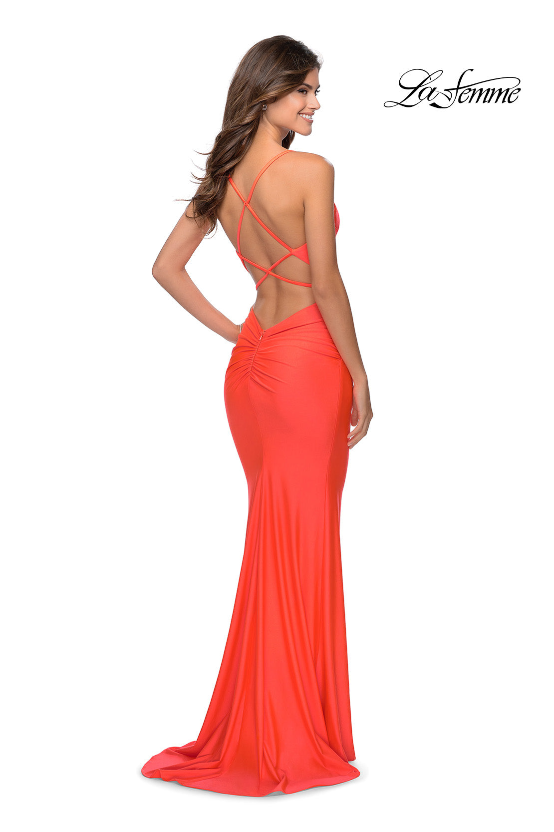 La Femme 29020_NeonCoral_B