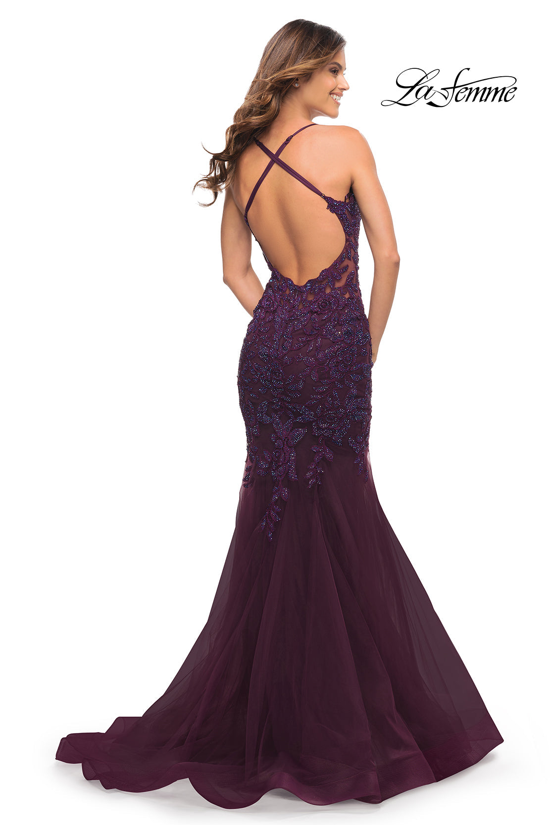 La Femme 30584_DarkBerry_B
