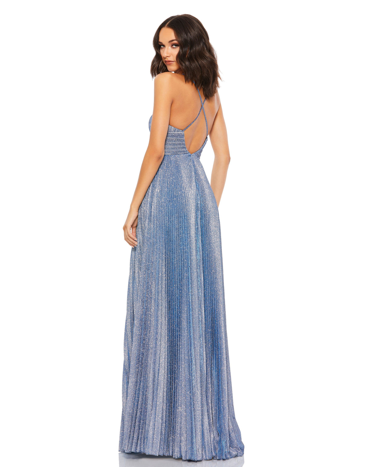 Mac Duggal 30725-RoyalSilver-BK