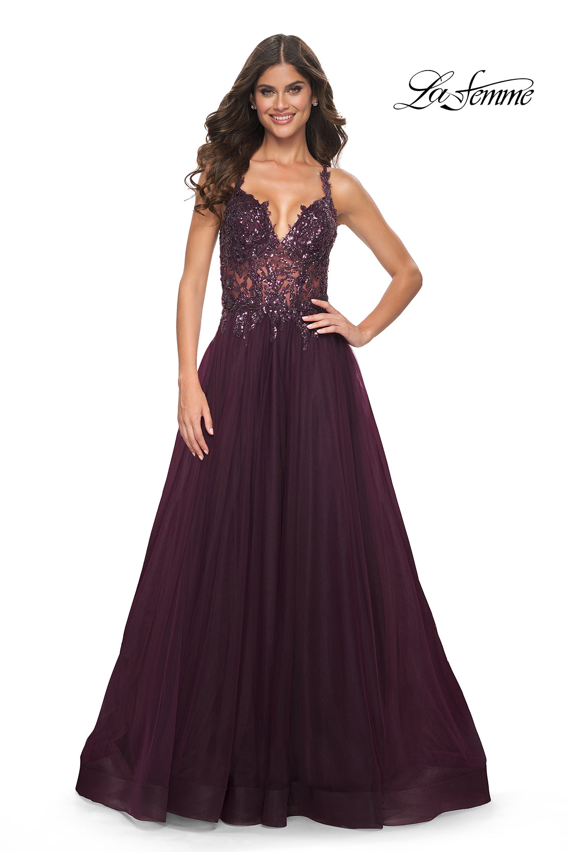 La Femme 31471_DarkBerry_F2