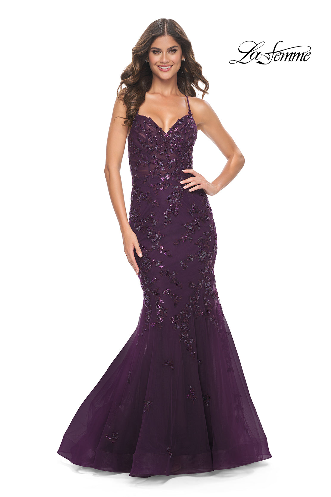 La Femme 32033_DarkBerry_F