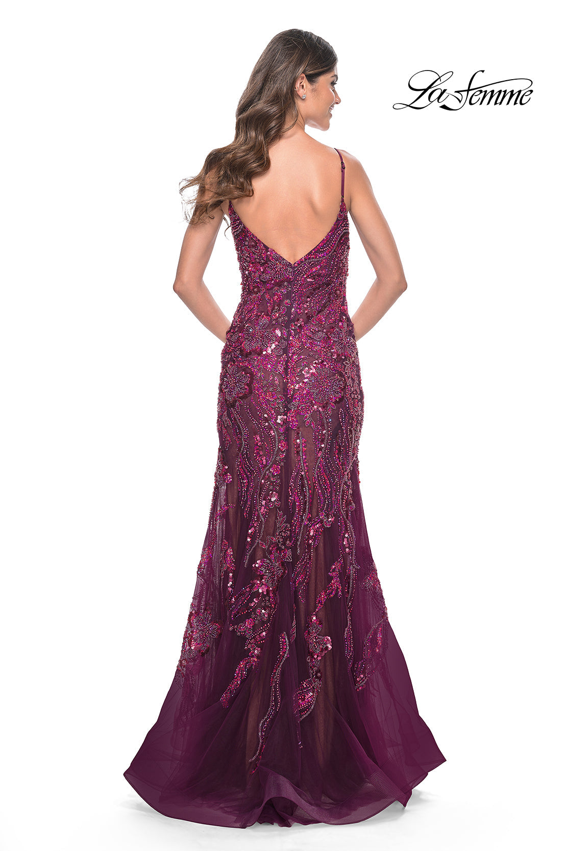La Femme 32049_DarkBerry_B