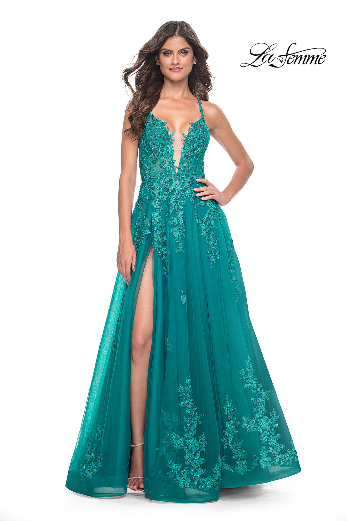 La Femme 32062_Teal_F