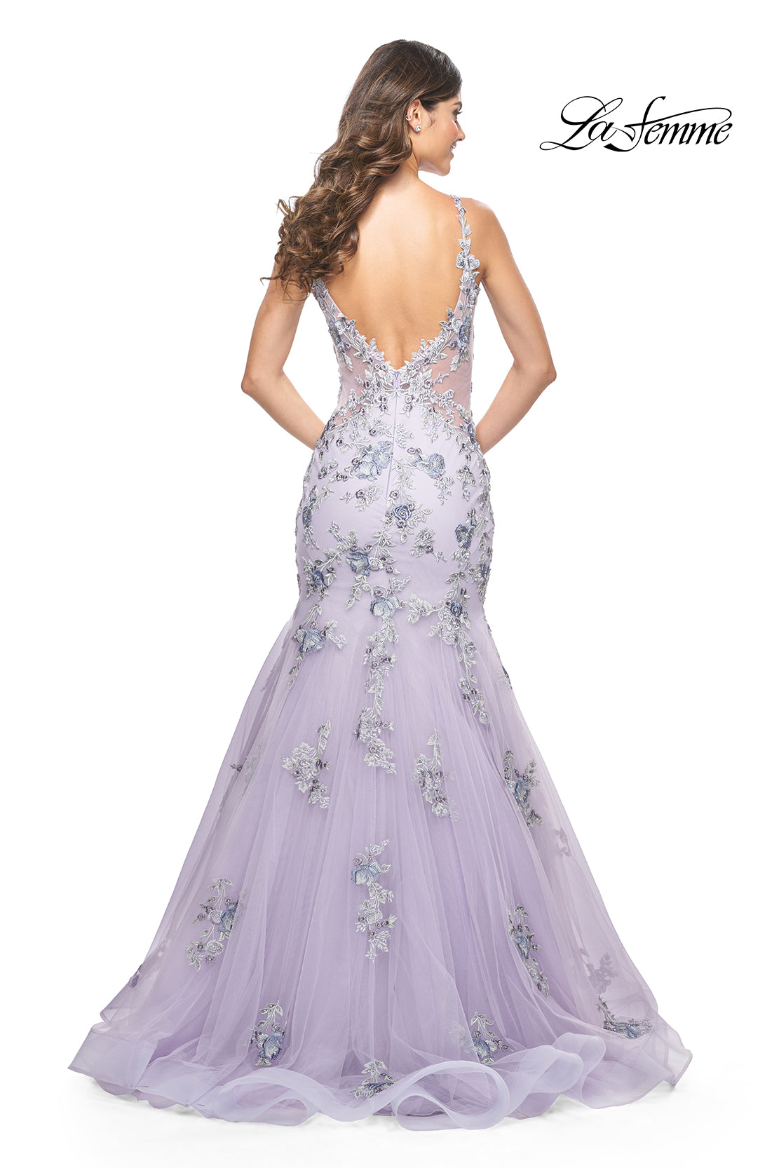 La Femme 32091_LavenderGray_B