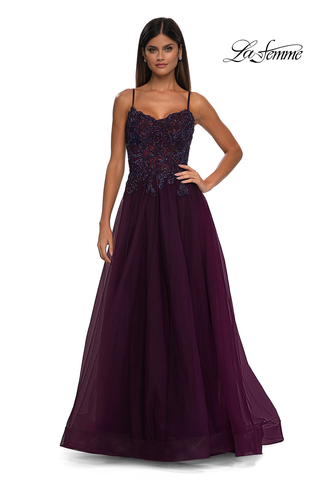 La Femme 32646_DarkBerry_F2