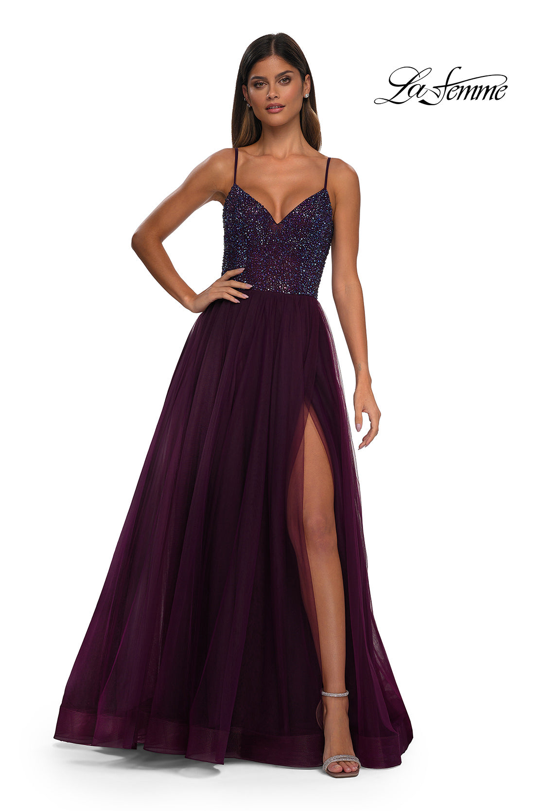 La Femme 32668_DarkBerry_F