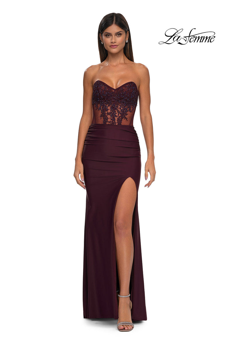 La Femme 32912_DarkWine_F