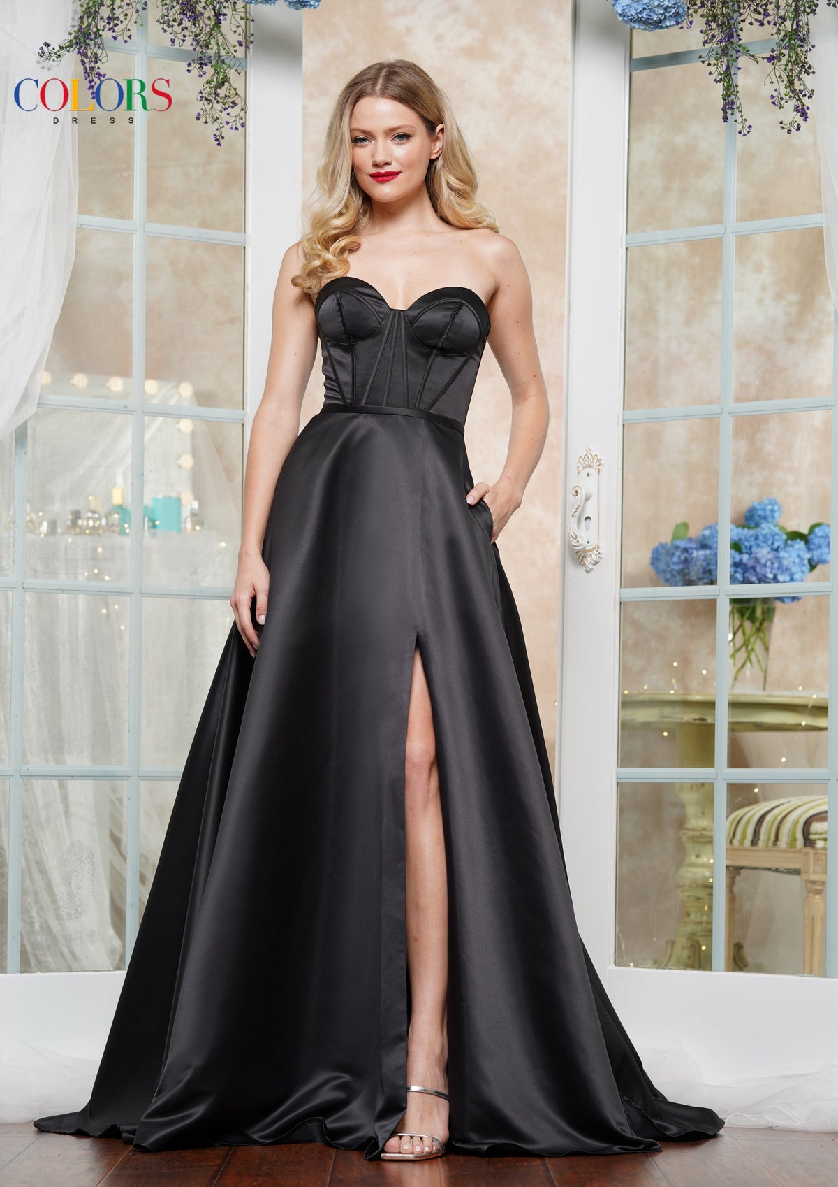 Colors Dress 3434_BLACK_6565