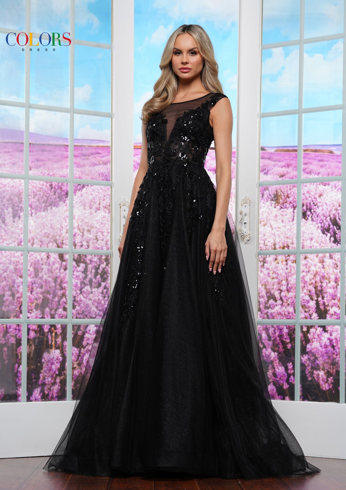 Colors Dress 3472_BLACK_1869