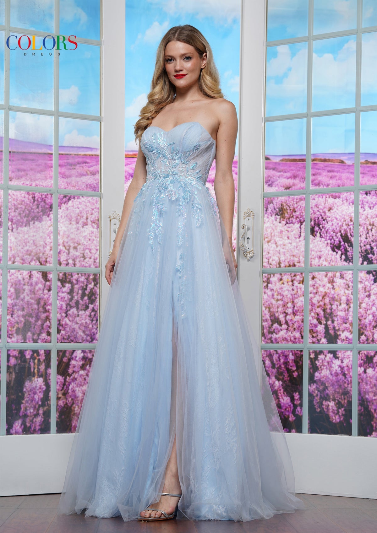 Colors Dress 3484_LIGHT_BLUE_7596