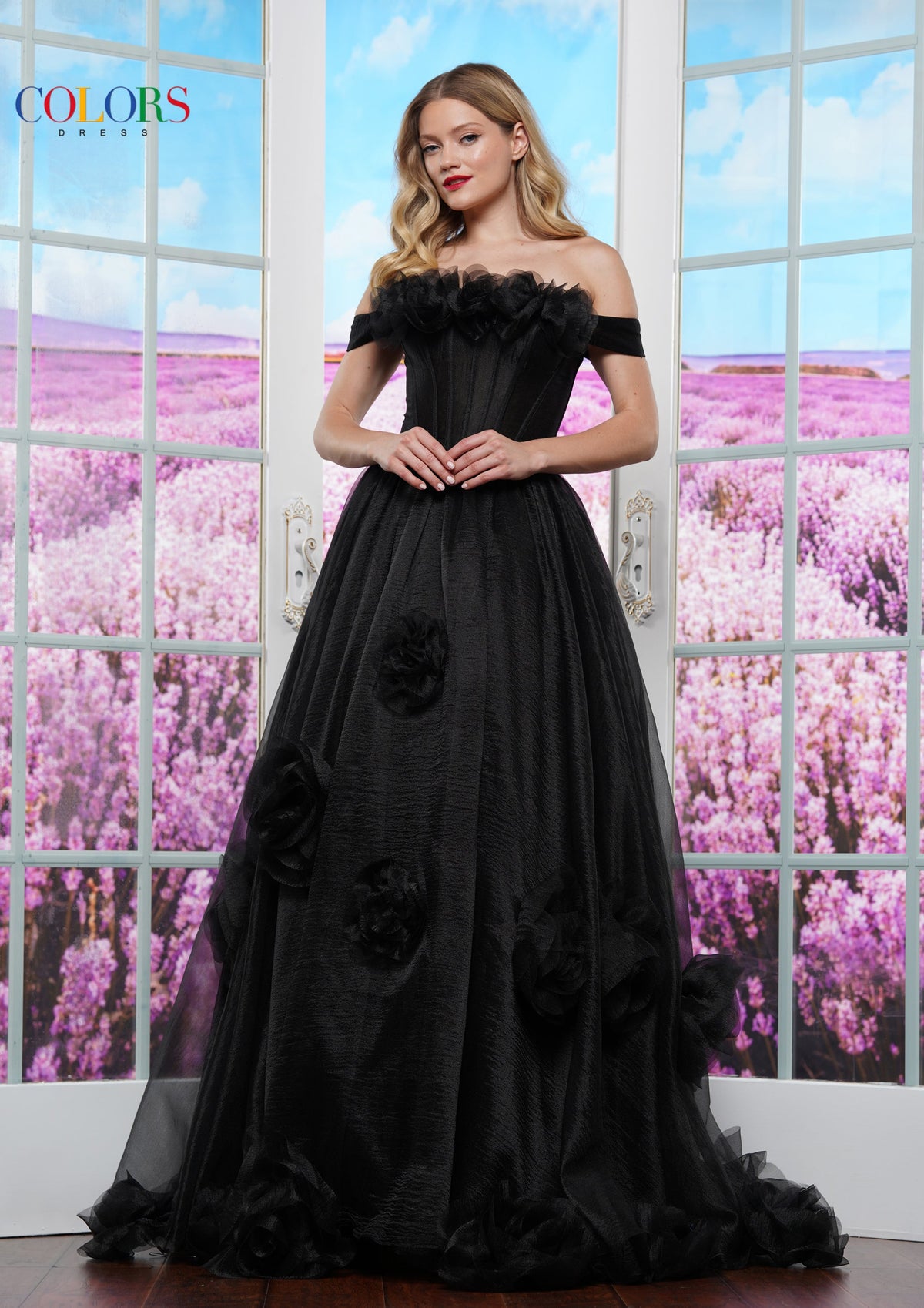 Colors Dress 3489_BLACK_3767
