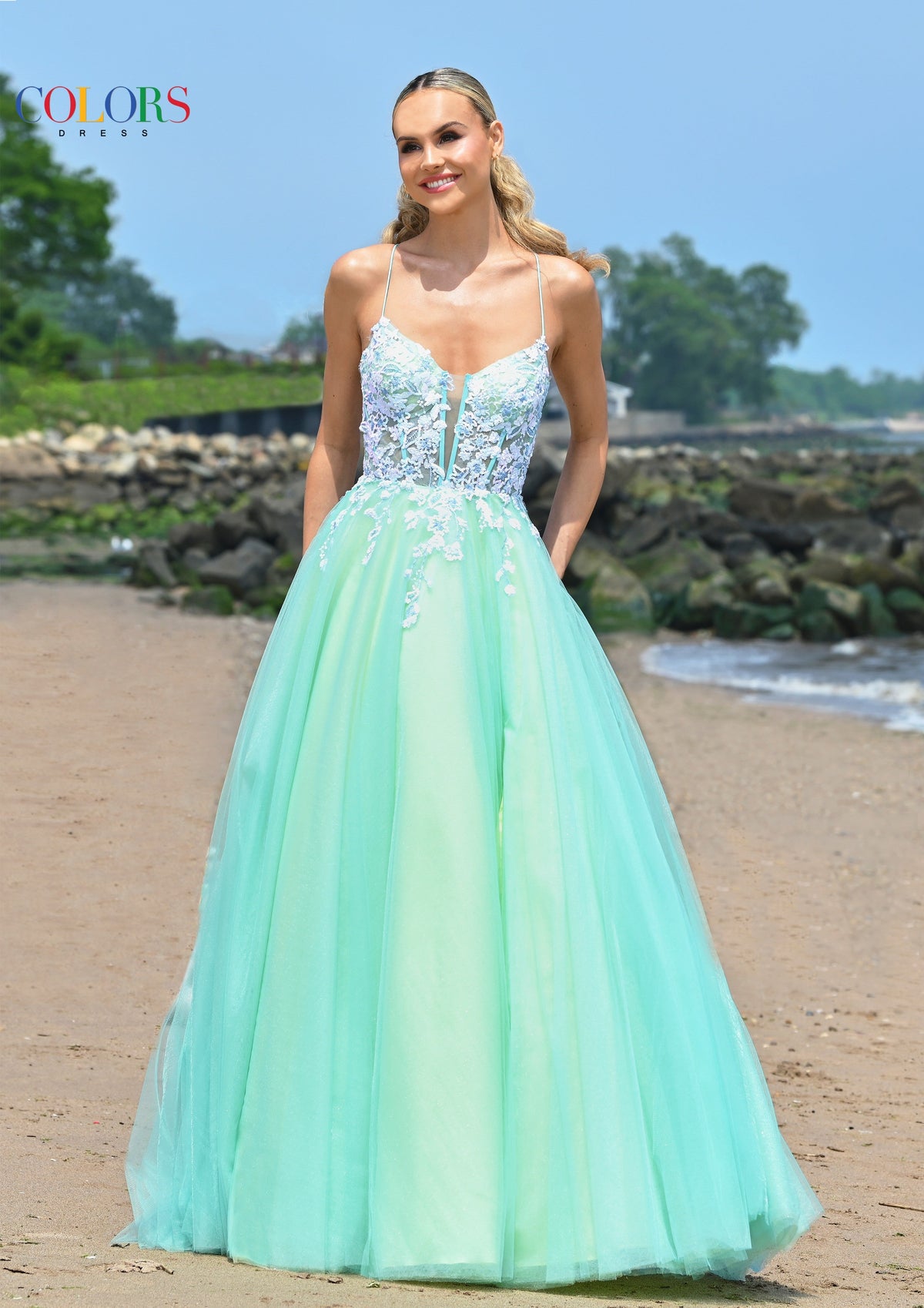 Colors Dress 3497_GREEN_150608