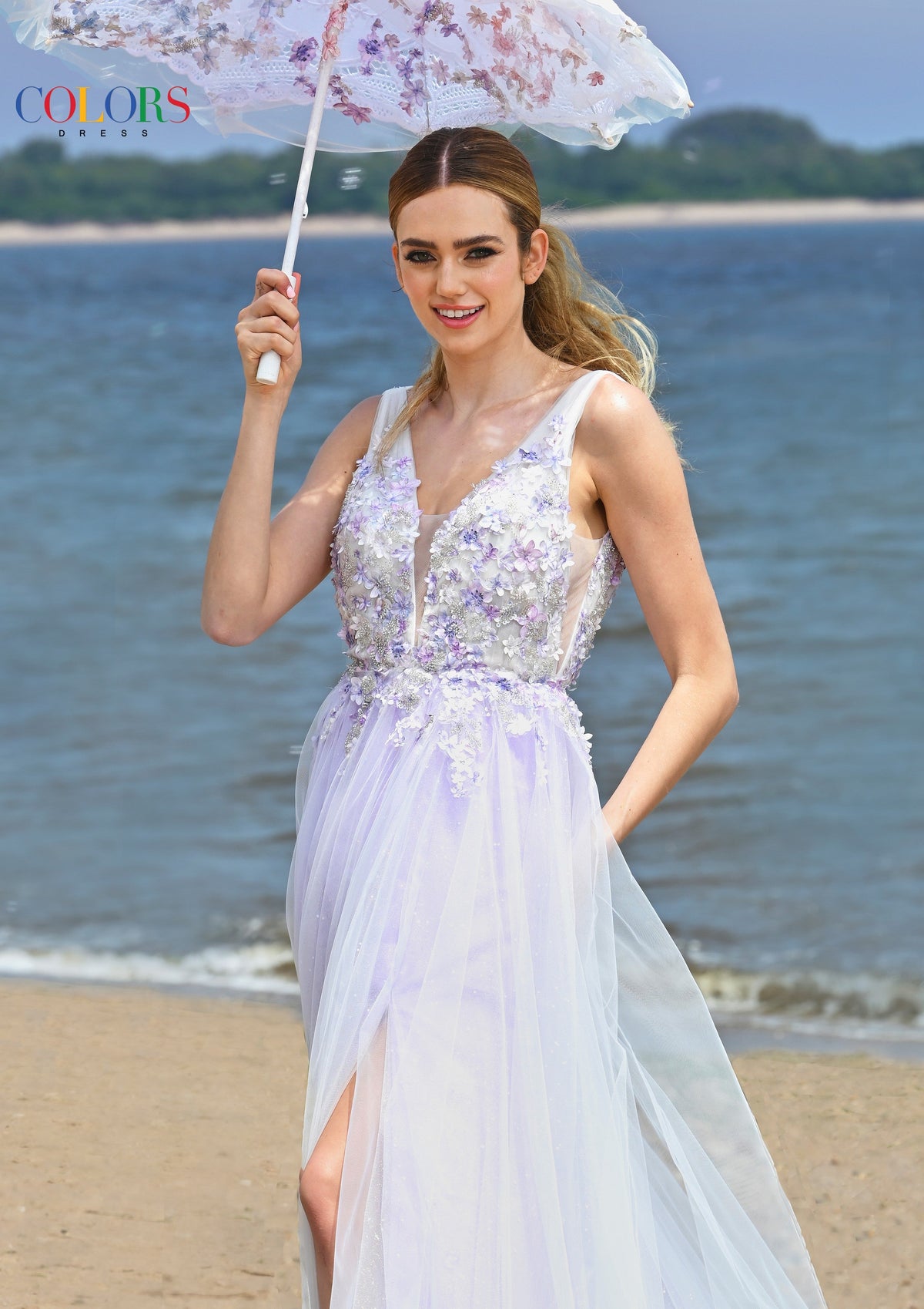 Colors Dress 3499_LILAC_150651_CROP