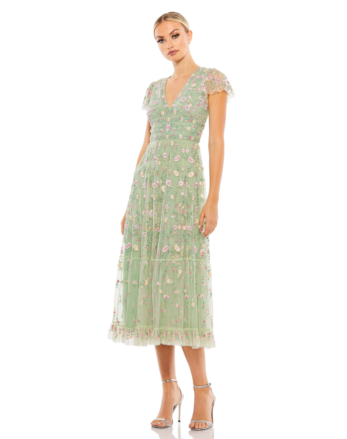 Mac Duggal 35104-Sage-AB