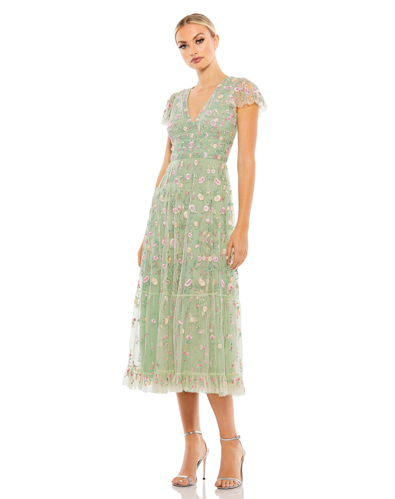 Mac Duggal 35104-Sage-AB