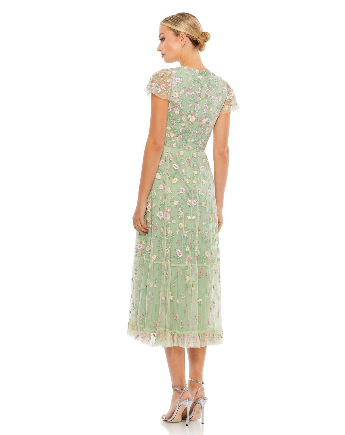 Mac Duggal 35104-Sage-BK