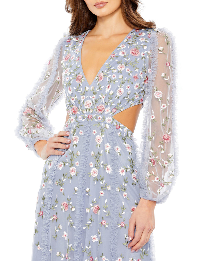 Mac Duggal 35107-Periwinkle-CL