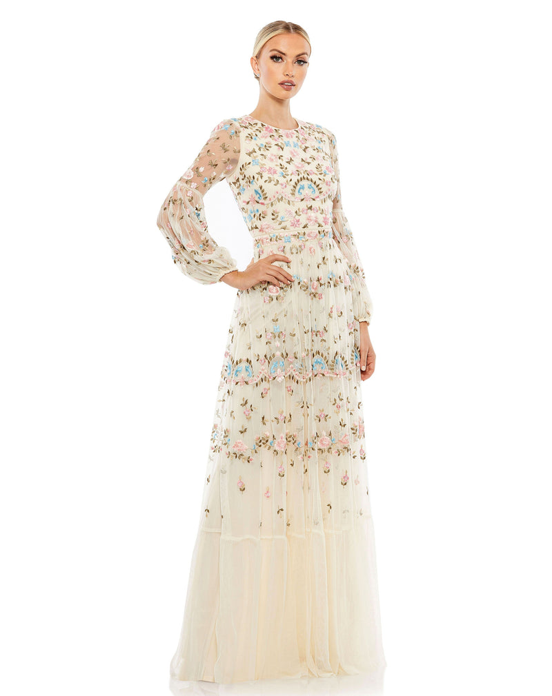 Mac Duggal 35111-Ivory-AB