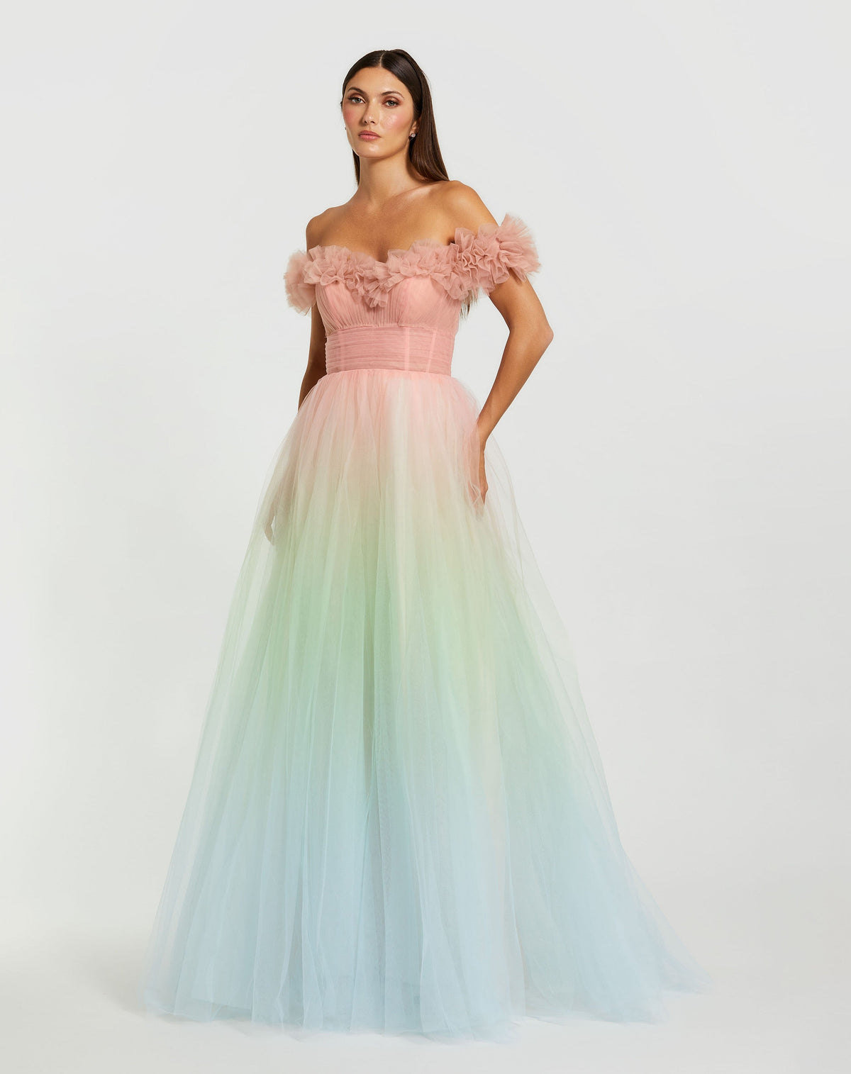 Mac Duggal 37002-PinkSorbet-AB