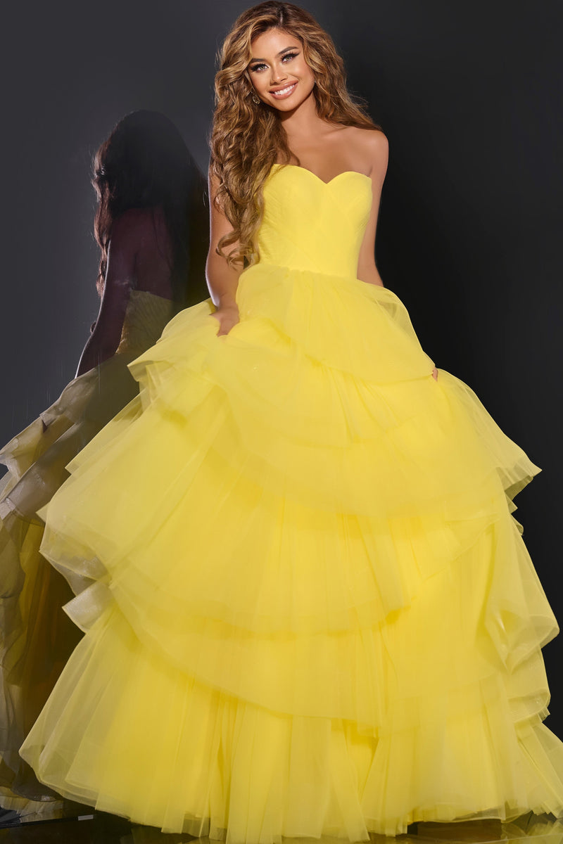 Jovani 40394_YELLOW_FRONT