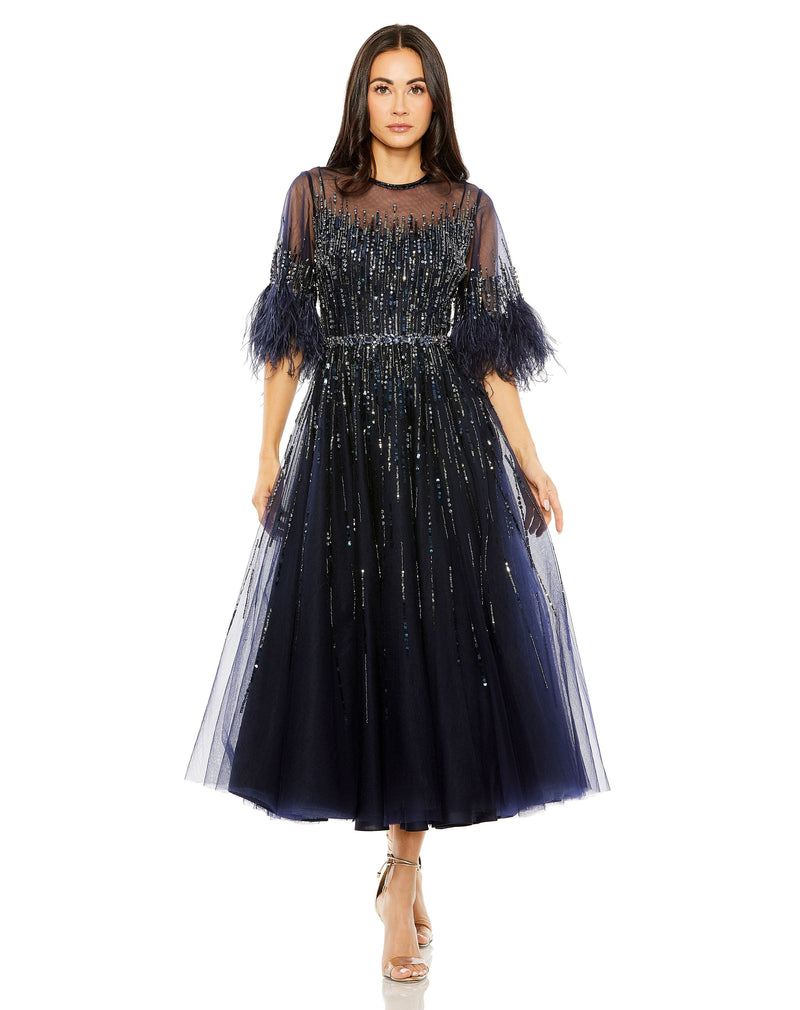 Mac Duggal 42097-Navy-AB