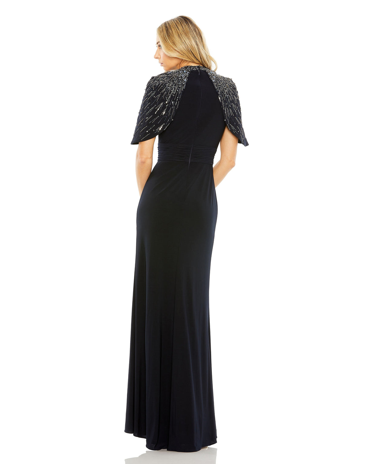 Mac Duggal 42100-Navy-BK