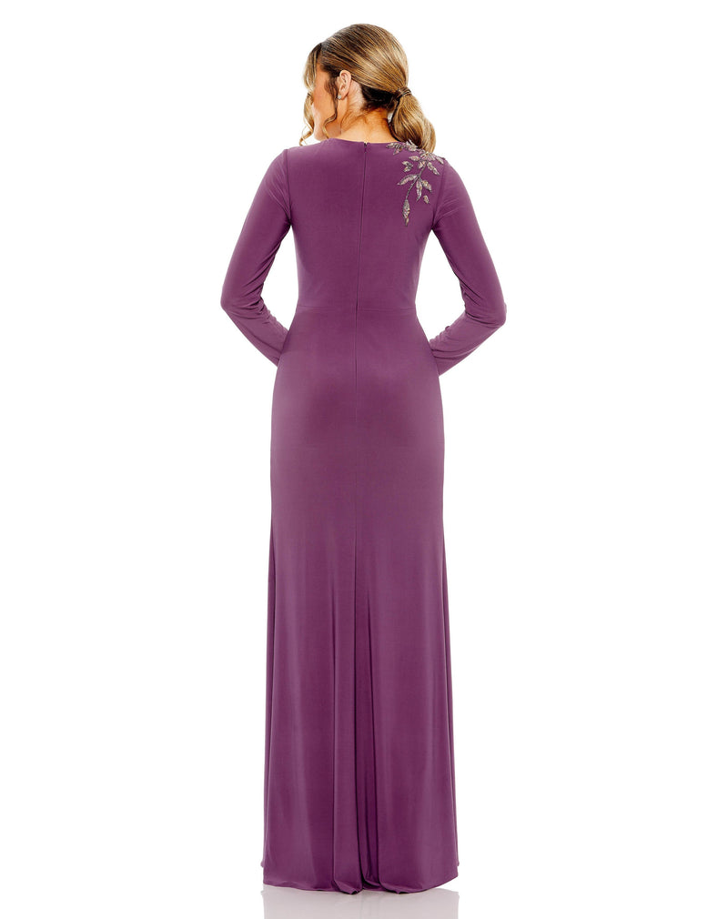 Mac Duggal 42106-Heather-BK