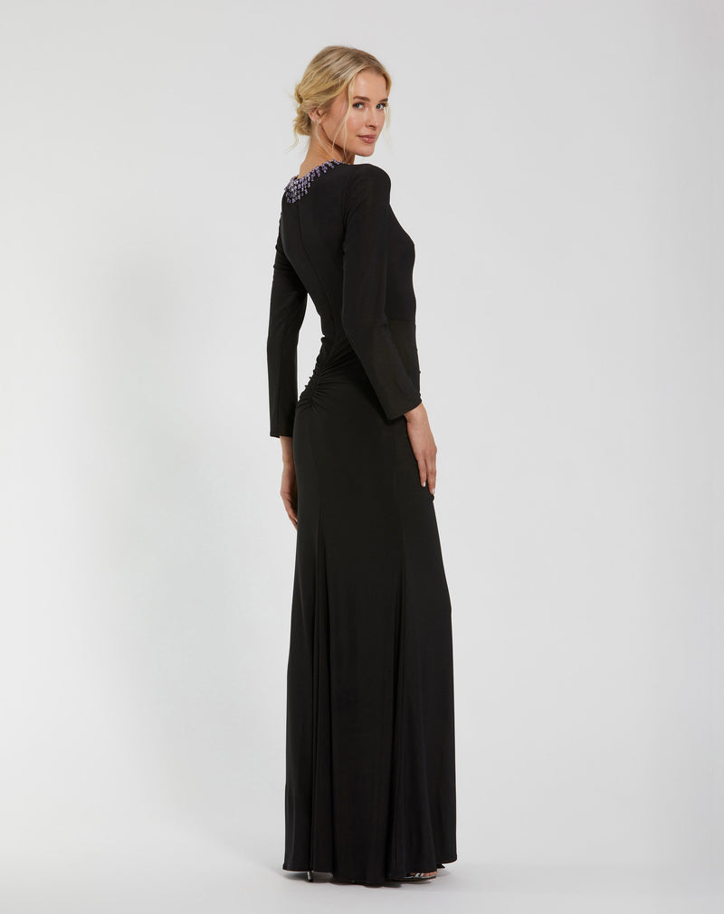 Mac Duggal 44069-Black-BK