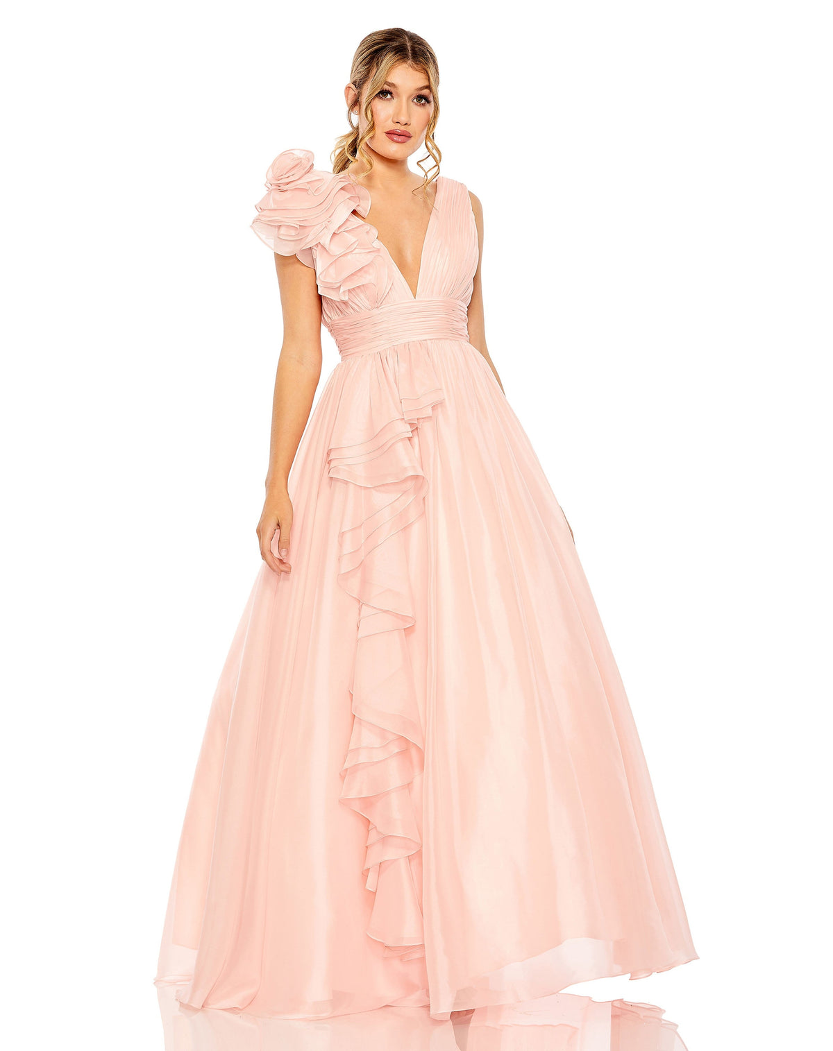 Mac Duggal 48856-Blush-AB