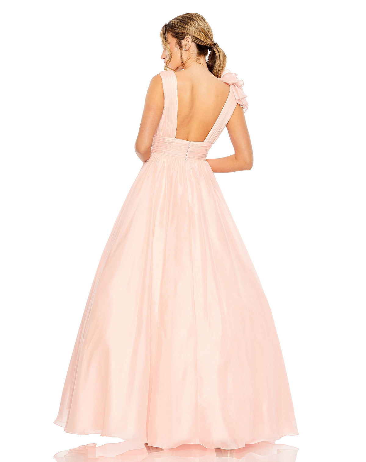 Mac Duggal 48856-Blush-BK