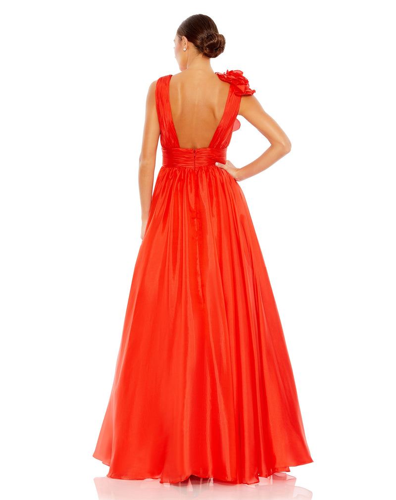 Mac Duggal 48856-Cherry-BK