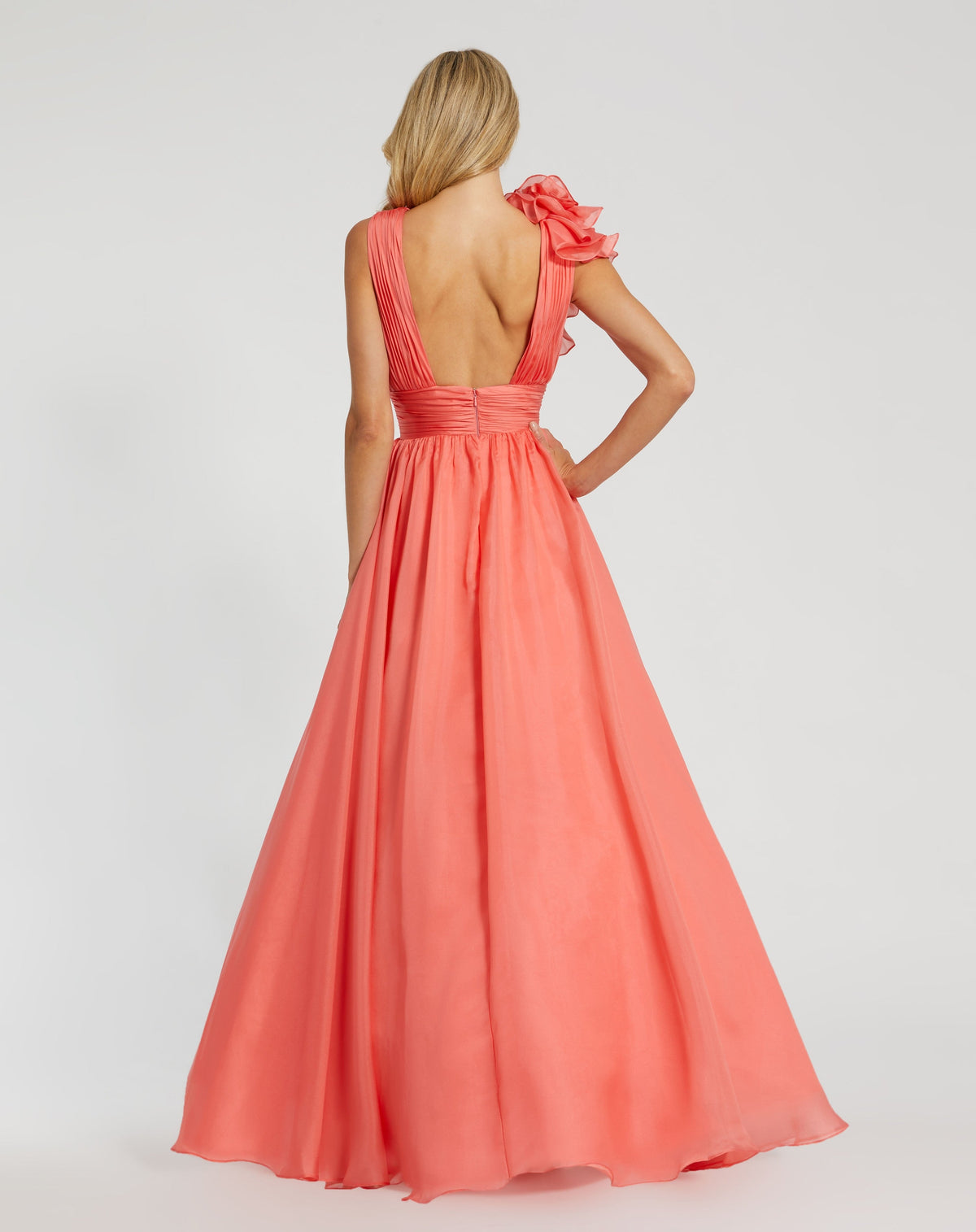 Mac Duggal 48856-Coral-BK