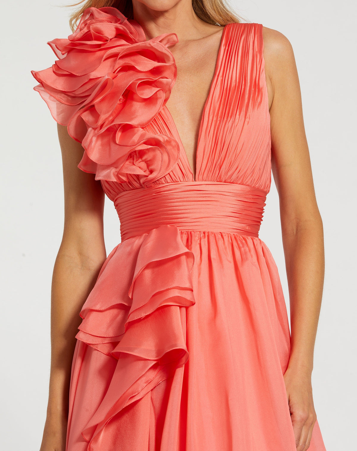 Mac Duggal 48856-Coral-CL