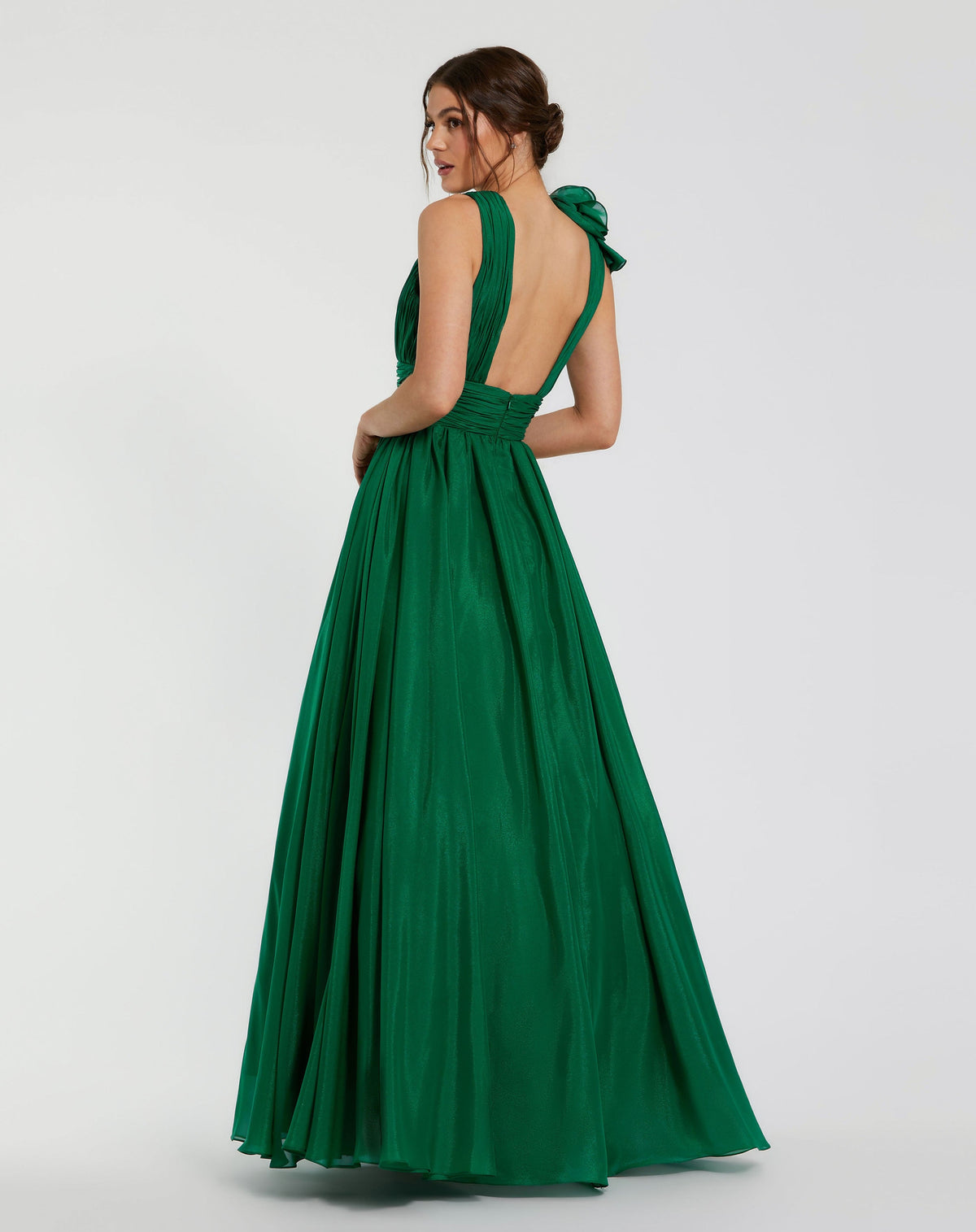 Mac Duggal 48856-Emerald-BK