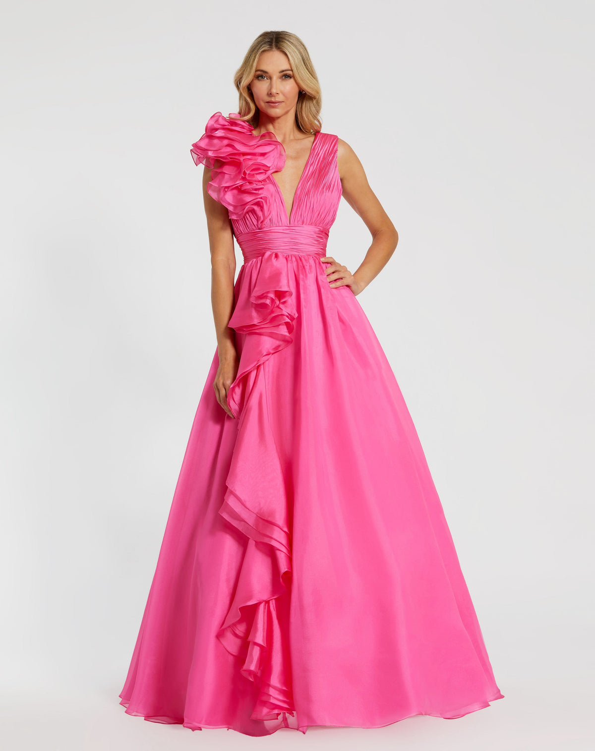 Mac Duggal 48856-HotPink-AB