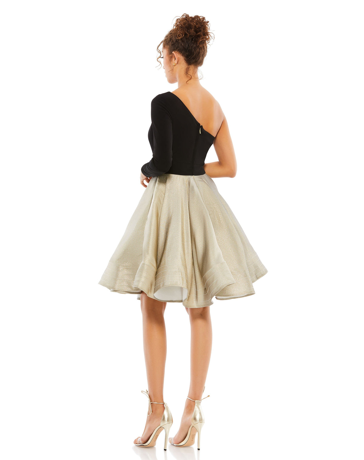 Mac Duggal 48929-BlackGold-BK