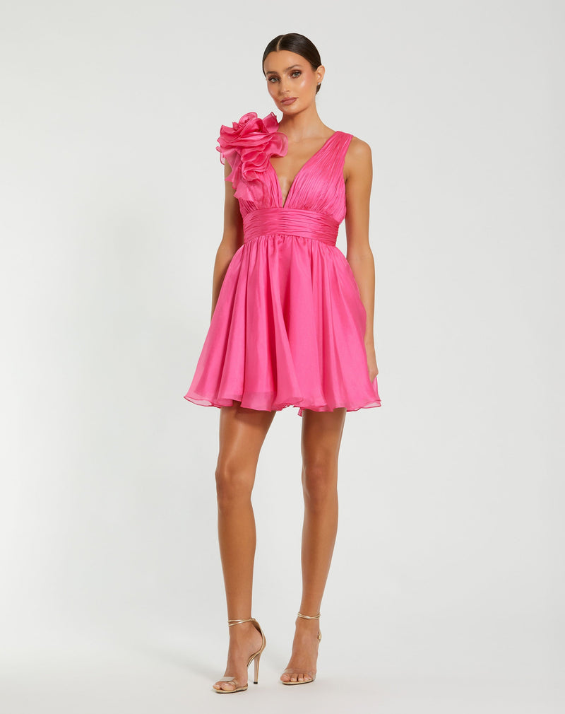 Mac Duggal 48952-HotPink-AB