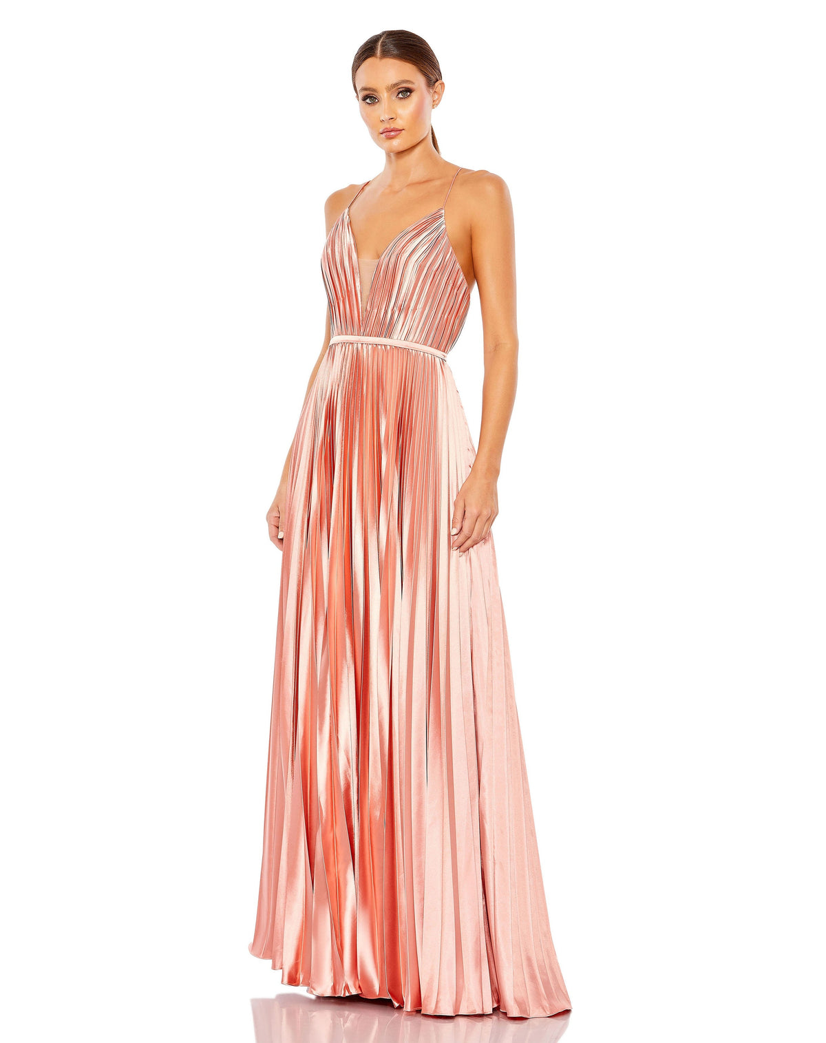 Mac Duggal 49039-RoseGold-AB