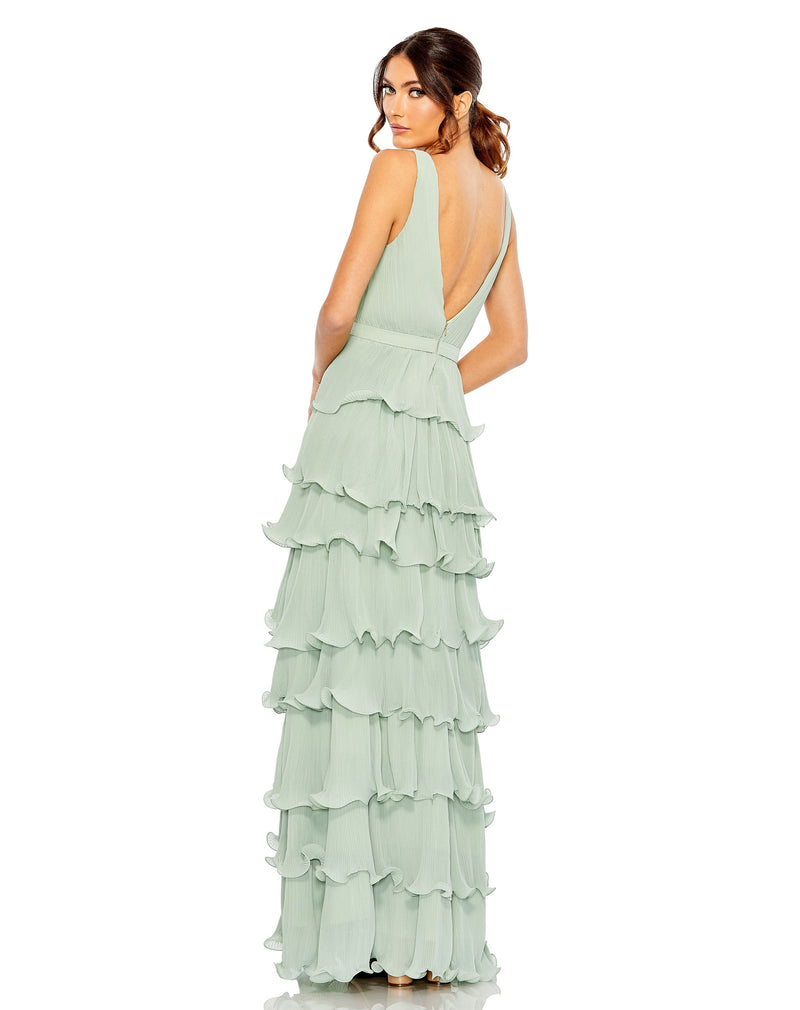 Mac Duggal 49054-Sage-BK