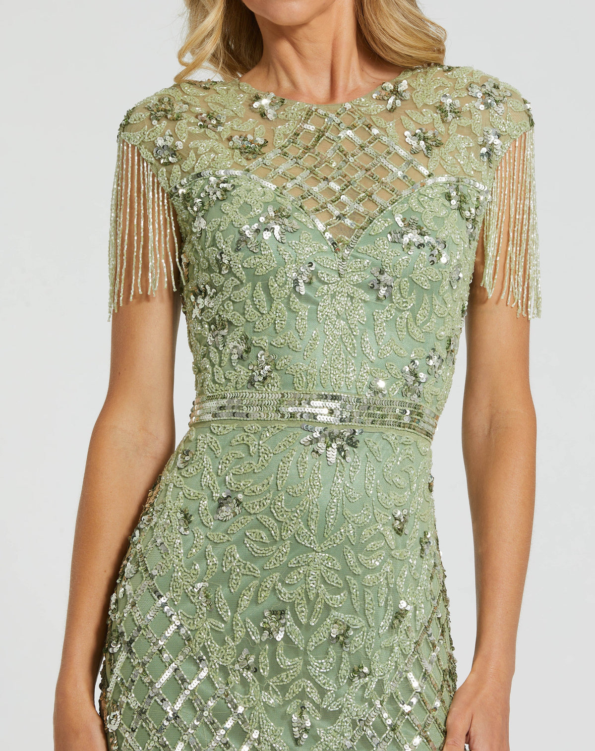 Mac Duggal 4908-Sage-CL