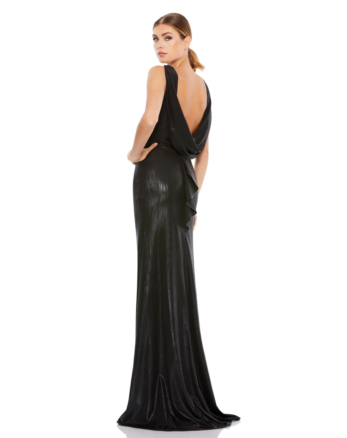 Mac Duggal 49087-Black-BK