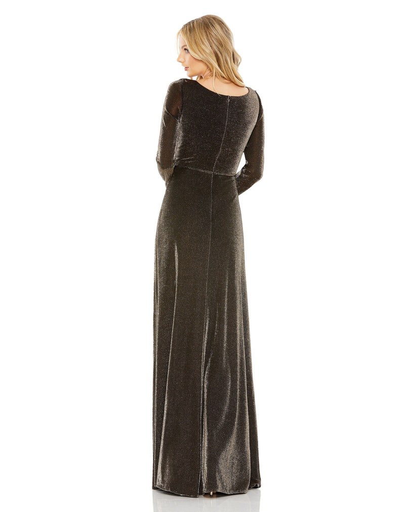 Mac Duggal 49088-BlackGold-BK