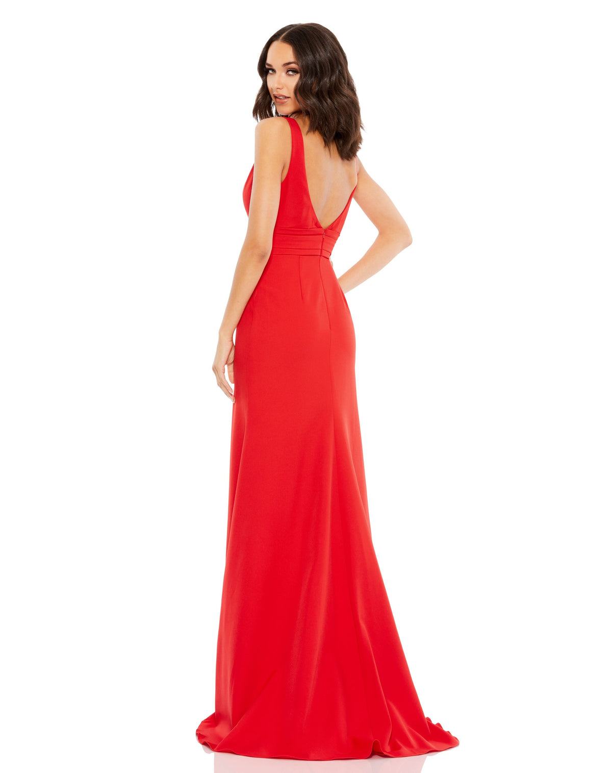 Mac Duggal 49454-Red-BK