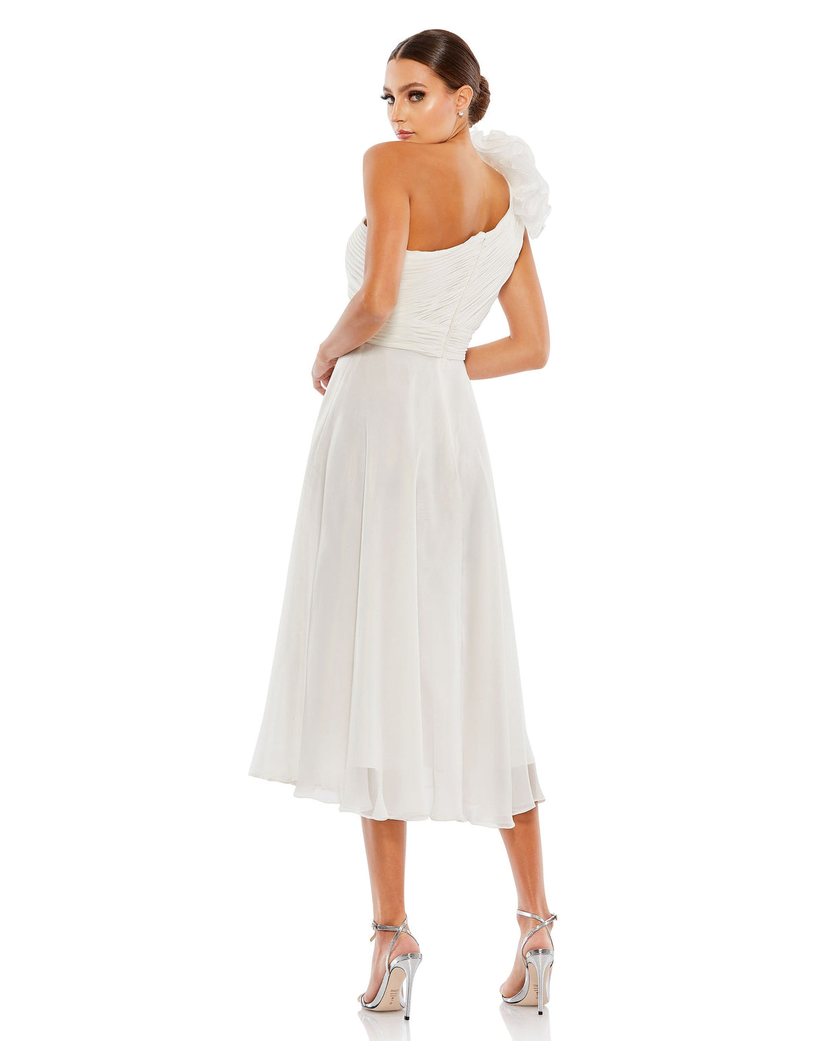 Mac Duggal 49491-White-BK
