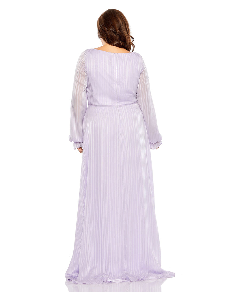 Mac Duggal 49498-Lilac-BK