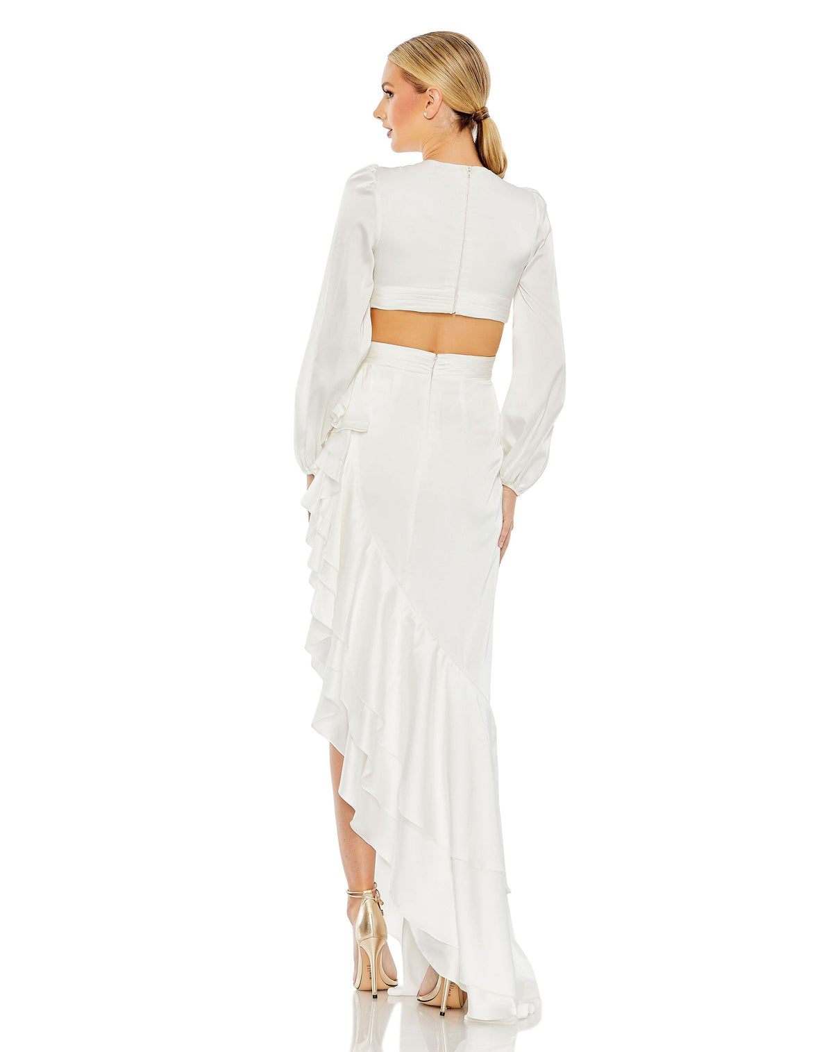 Mac Duggal 49524-White-BK