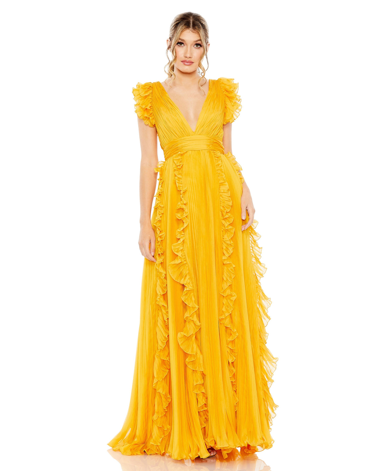 Mac Duggal 49539-Marigold-AB